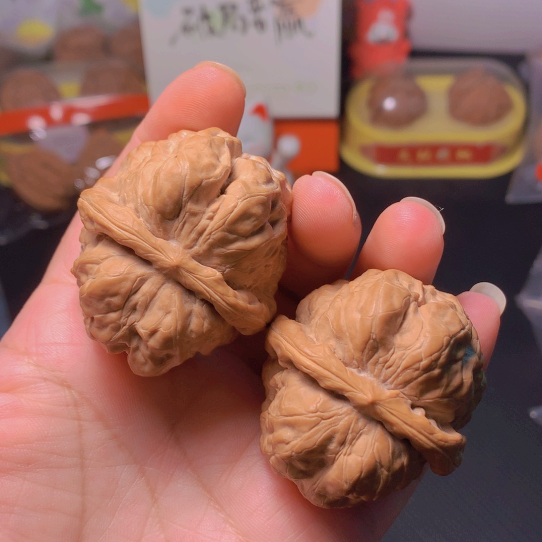 吊坠文玩核桃蛤磨头42