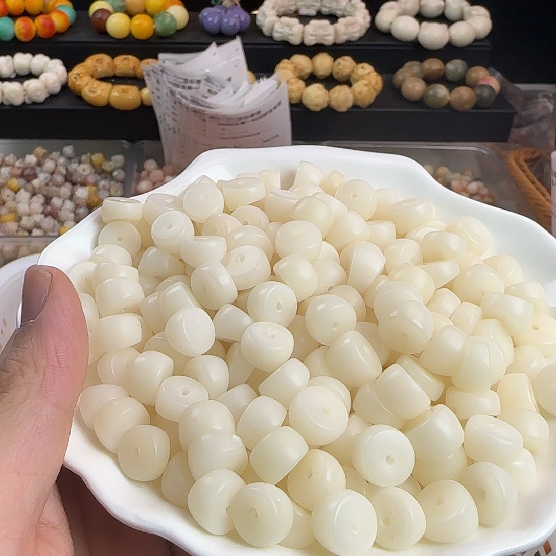 菩提根/象牙果手串微瑕疵卡12白月光大肠100颗➕20颗