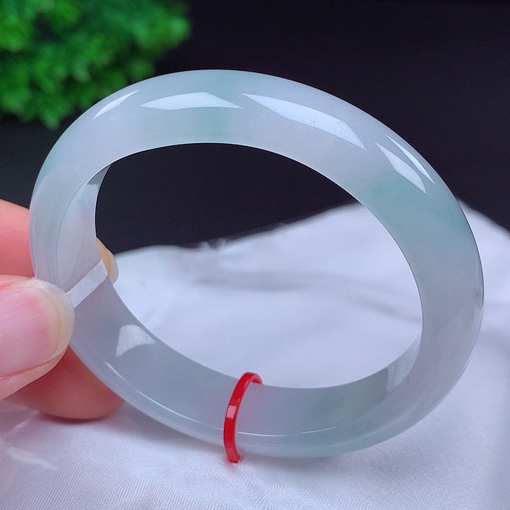 翡翠未镶嵌手镯53贵妃680022