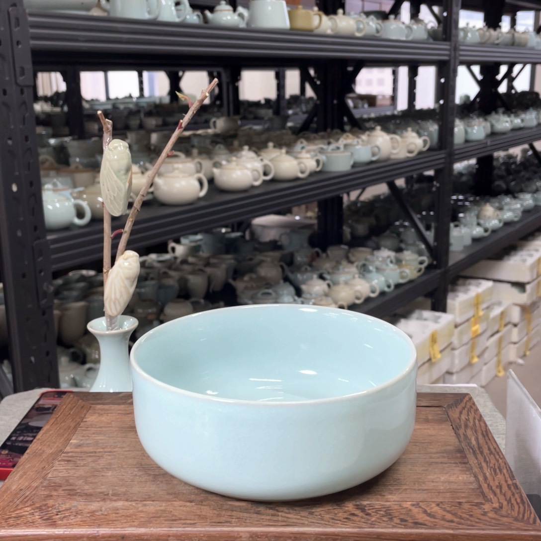 其他天青新款圆茶洗