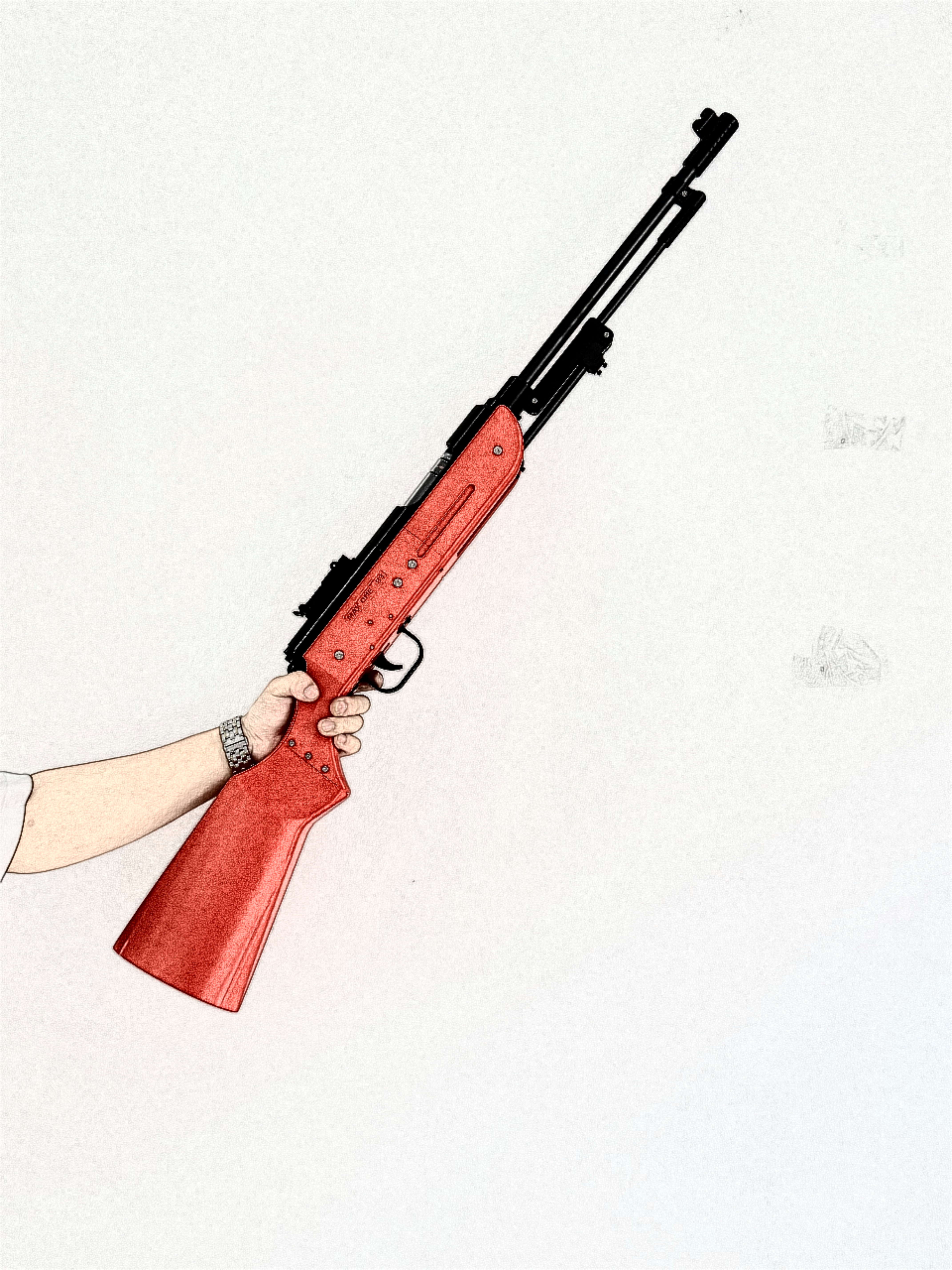 高端定制DIY海绵软弹发射器玩具手搓新款软蛋男孩玩具模型道具1