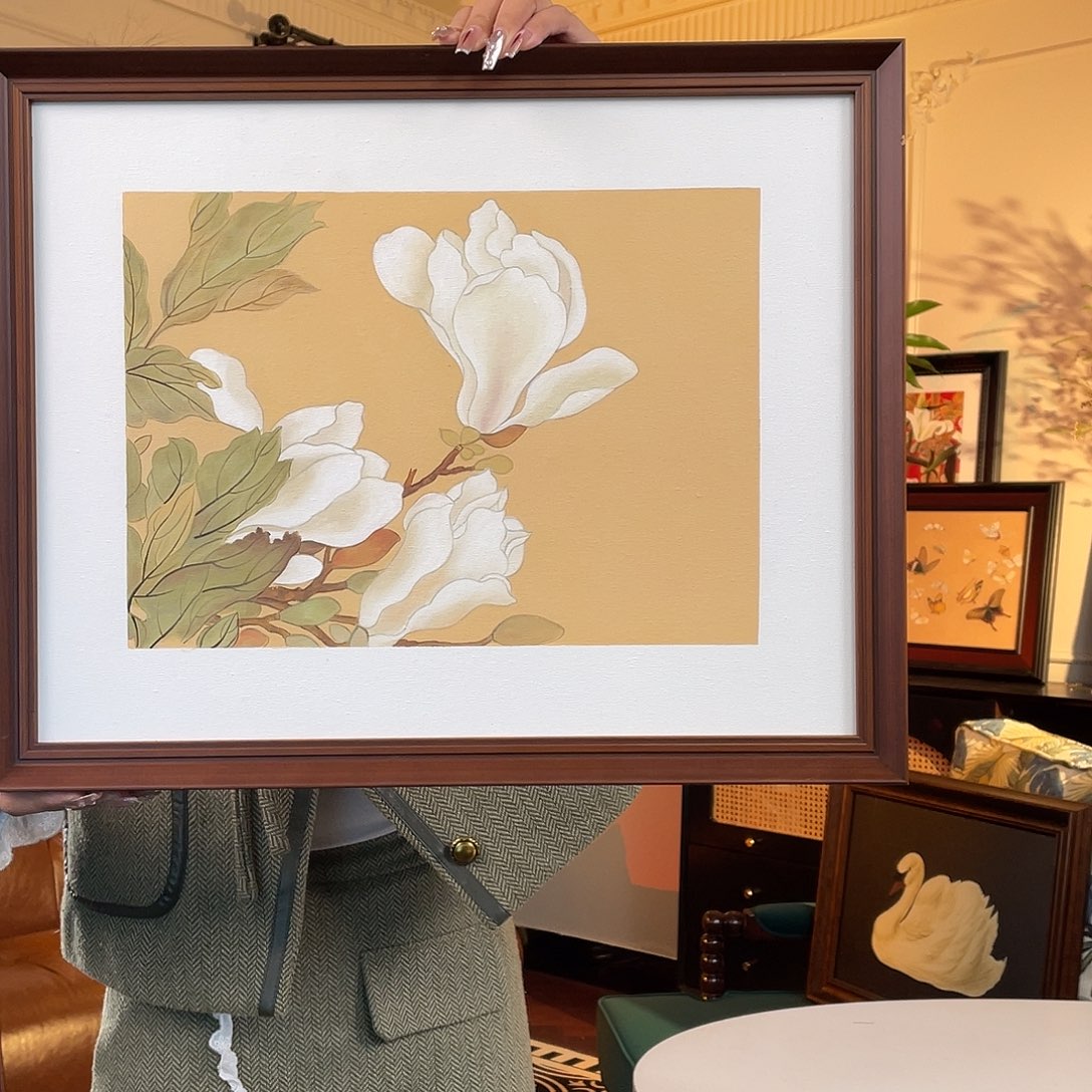 横款新品50✖️40玉兰花