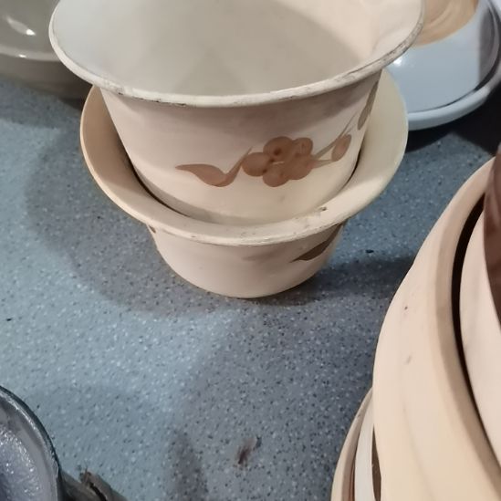 四***季瓷器微瑕不退不换2个