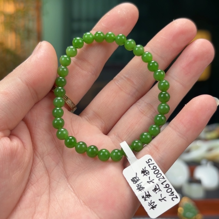 和田玉手串未镶嵌