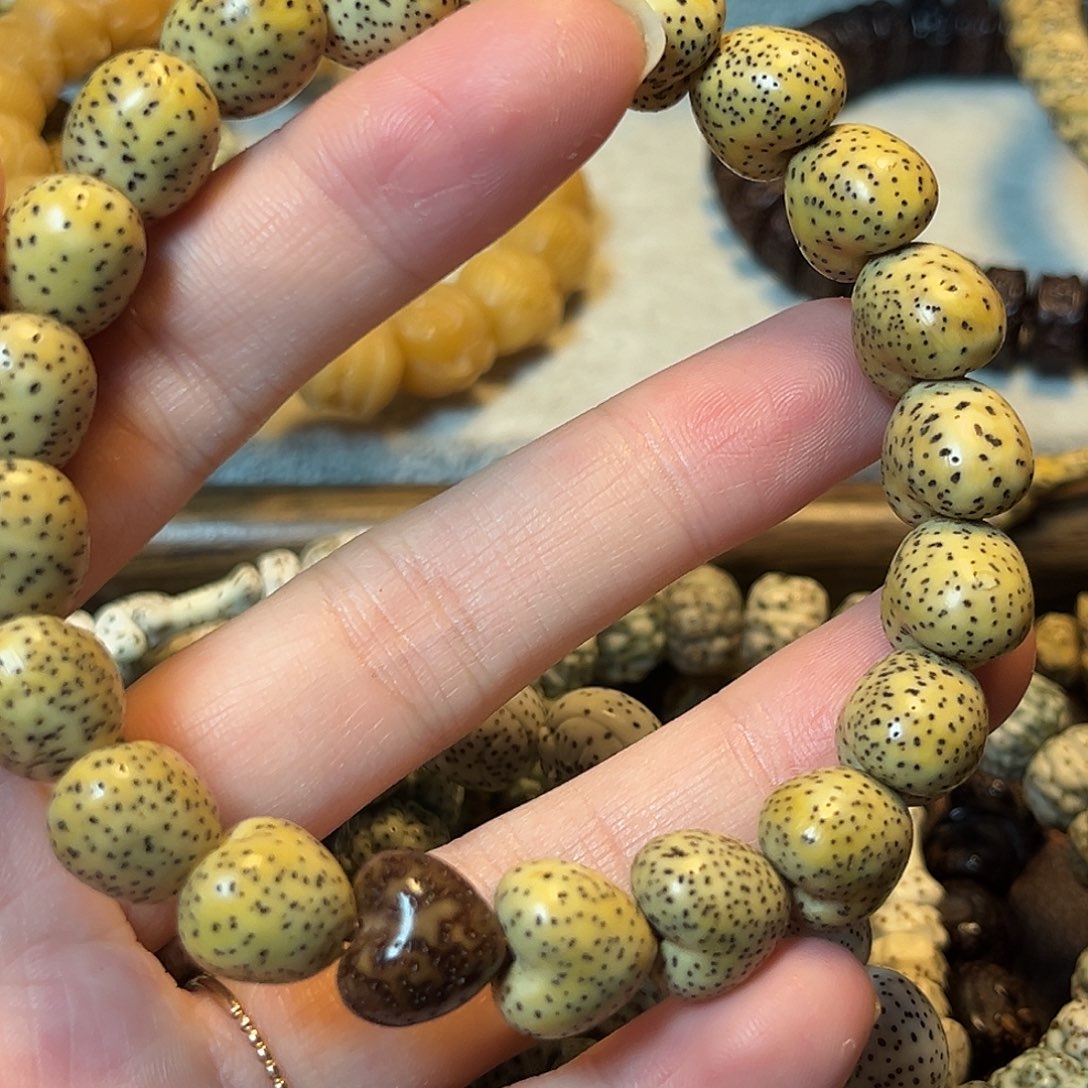 星月菩提吊坠潼**贝17颗