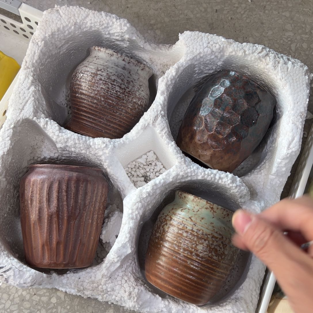 陶瓷陶瓷多肉花盆@@1575