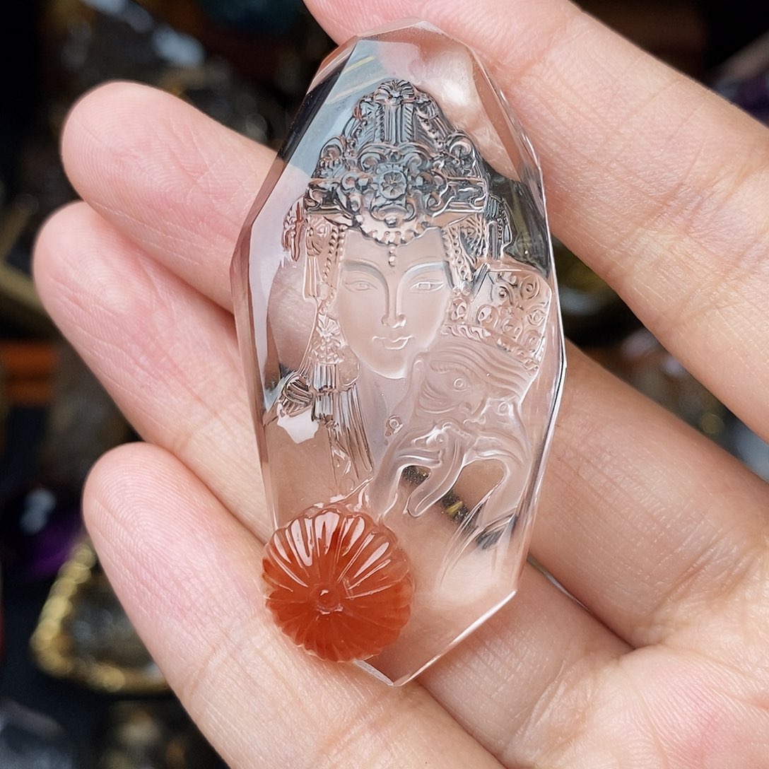 水晶吊坠未镶嵌扎基拉姆