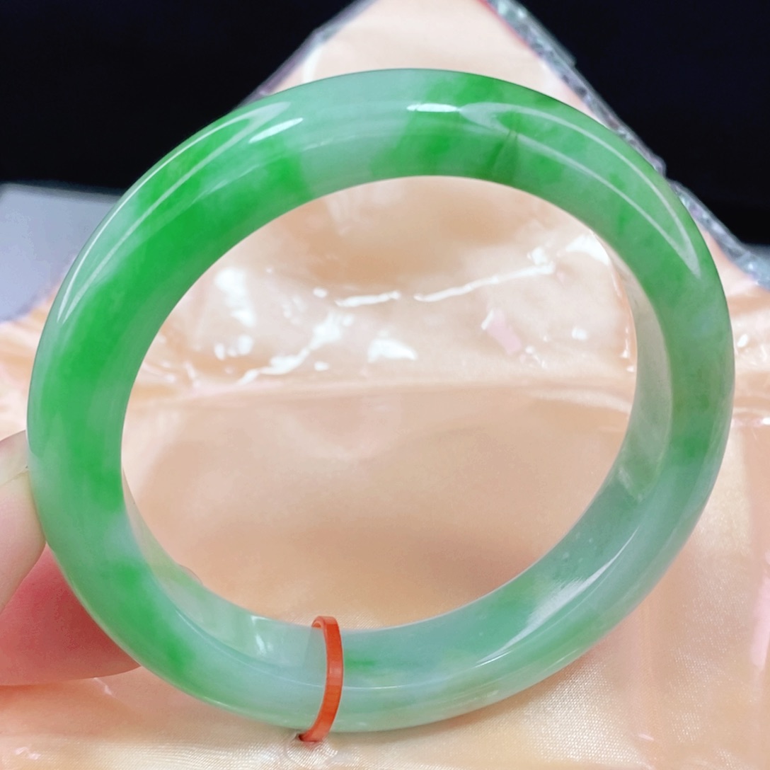 未镶嵌手镯翡翠57.2正圈