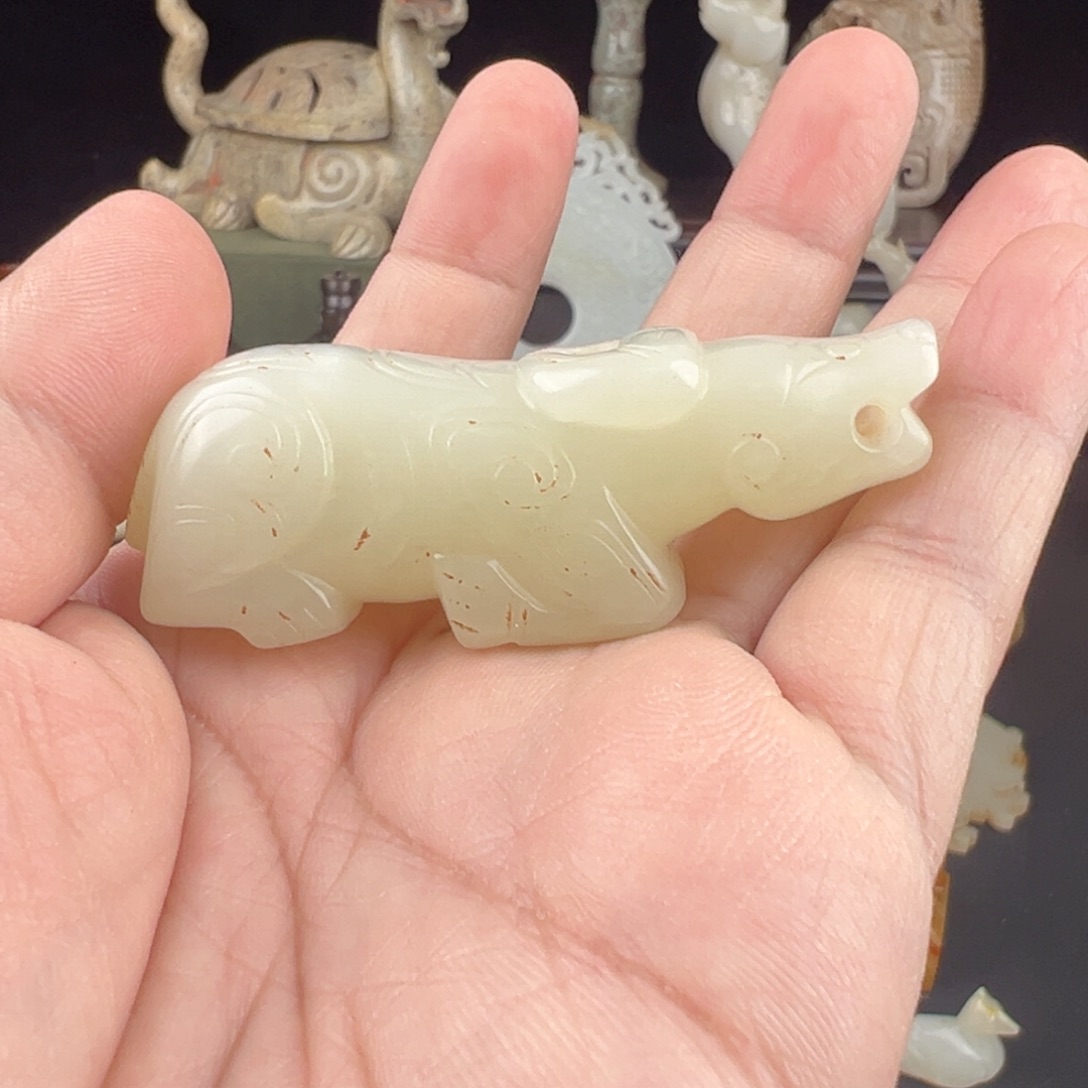 和田玉挂件未镶嵌好**荐