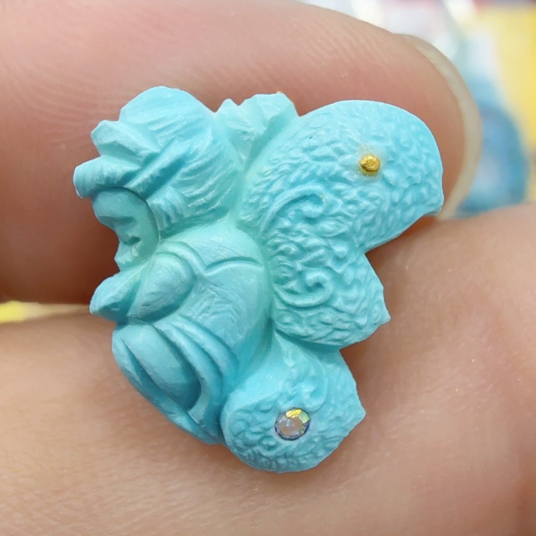 绿松石未镶嵌配饰