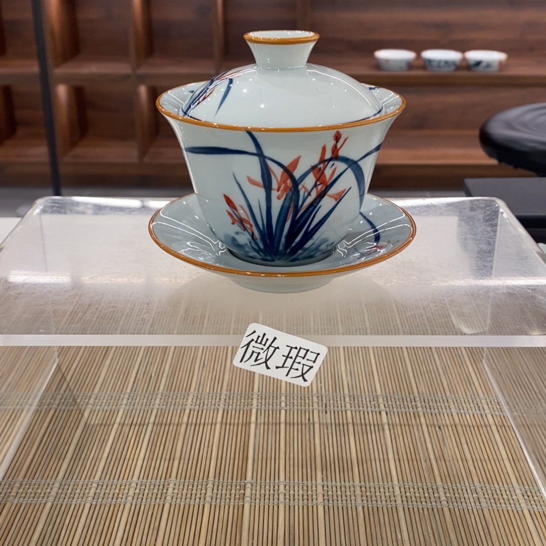 釉下彩手工绘制手工绘制