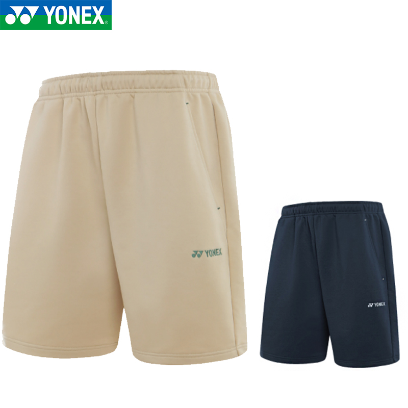 25年新款尤尼克斯YY羽毛球服男女运动跑步吸汗短裤速干15233CR