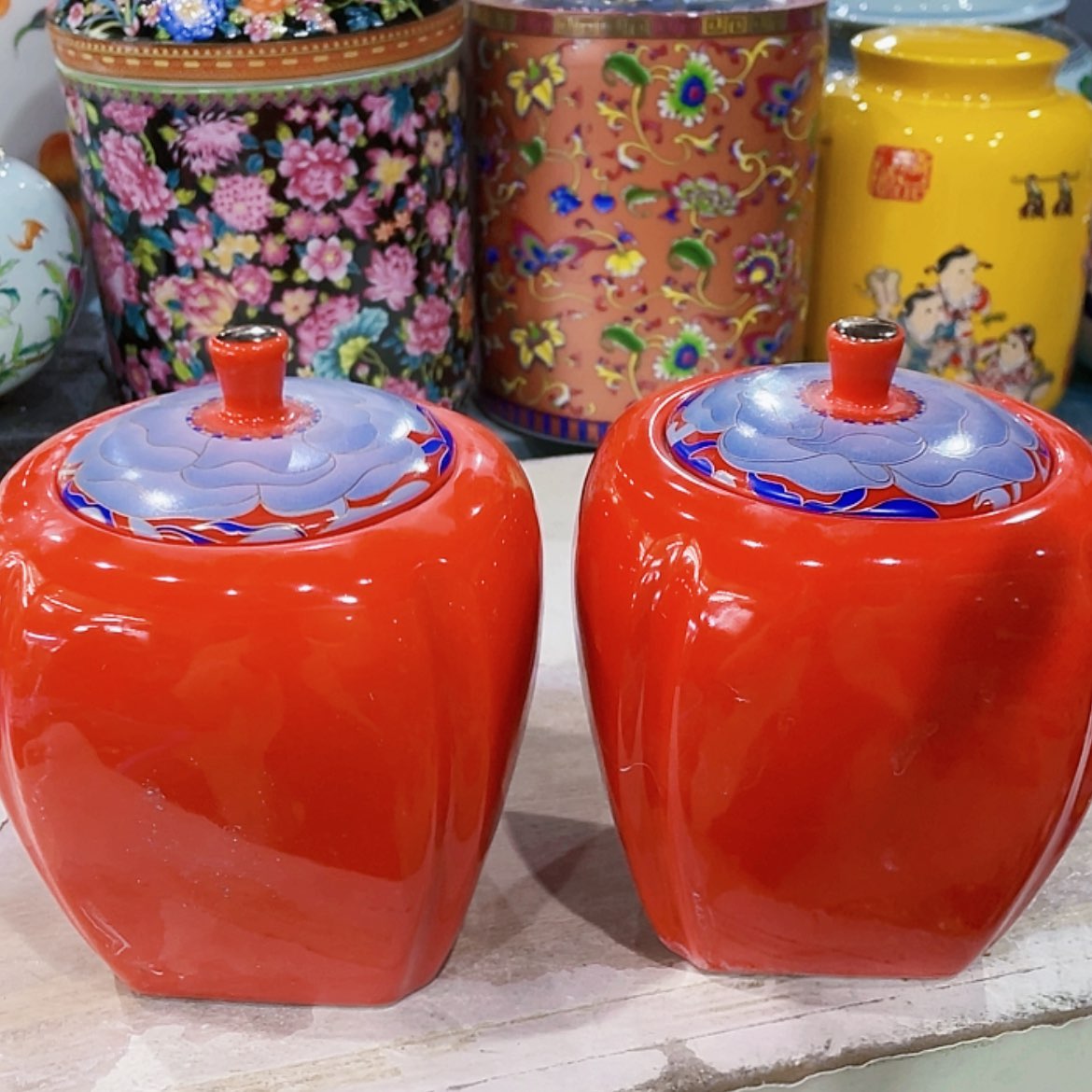 【闪购商品】罐陶瓷茶叶罐密封罐
