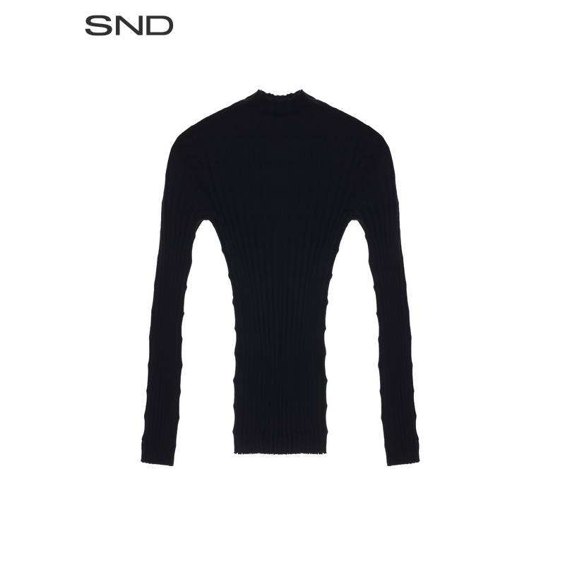 【BY MALENE BIRGER 设计师品牌】SND AW25 修身套头ZZ衫