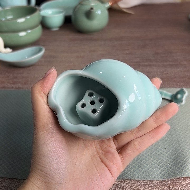 小米茶器龙泉青瓷