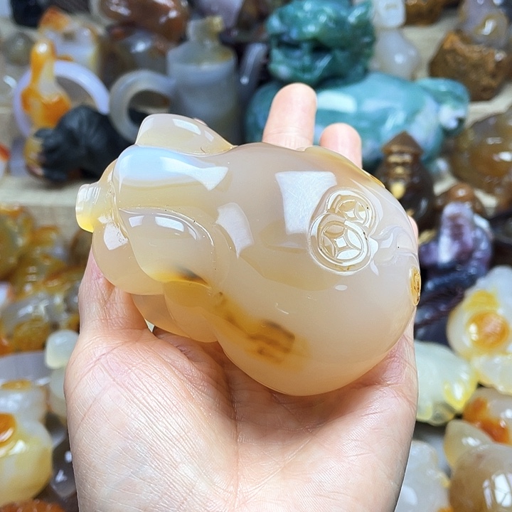 玛瑙/玉髓饰品未镶嵌云