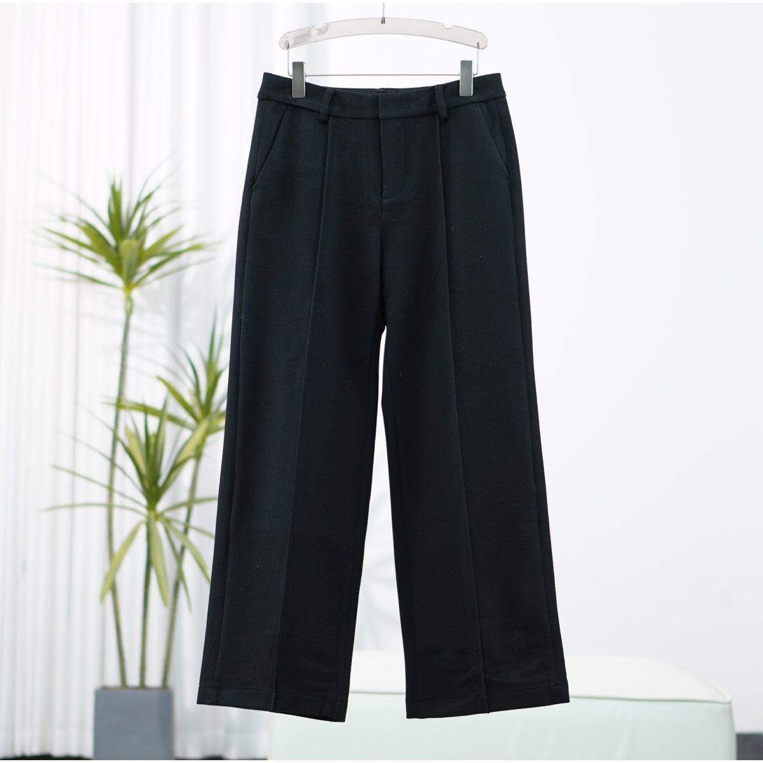 朗S系列  F725 女装春秋时尚休闲裤经典黑80523K171