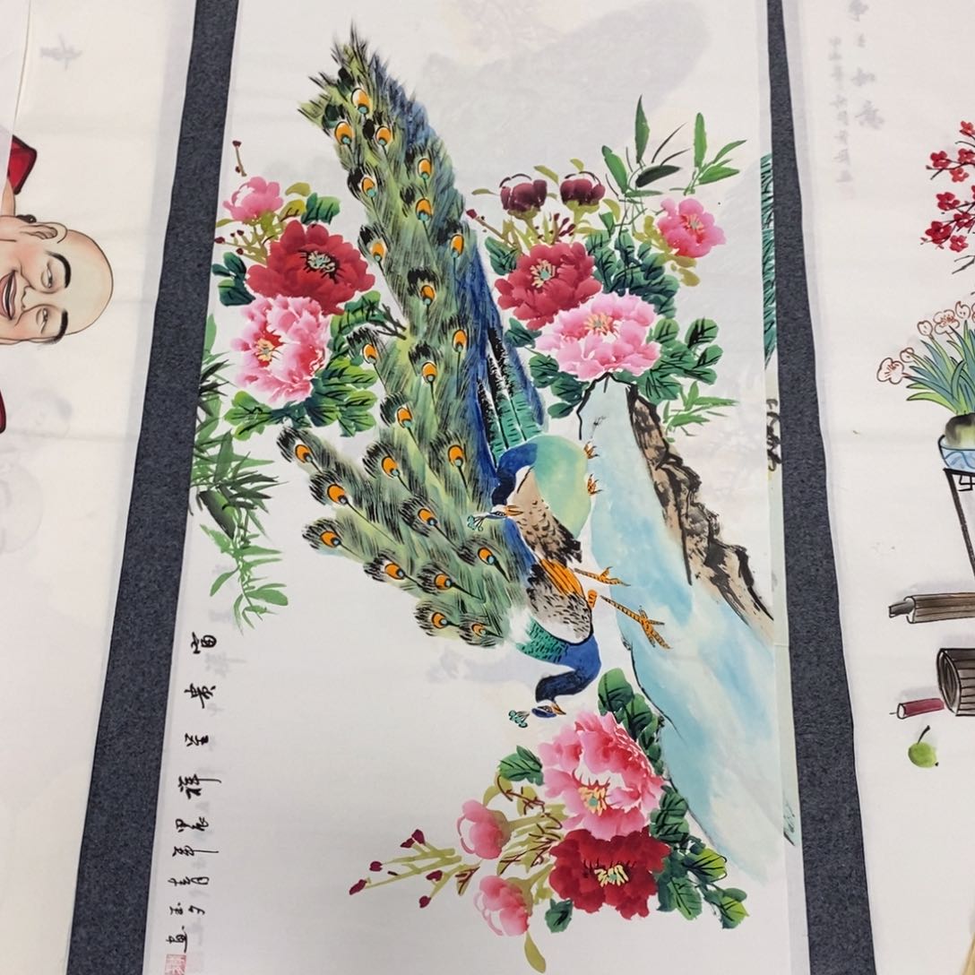 国画尺寸140✖️70四尺画画画画