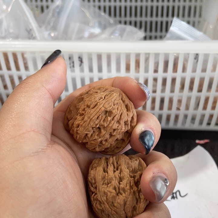 吊坠文玩核桃密纹一般对