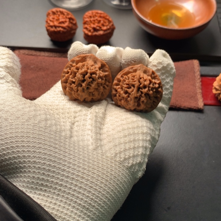 孙***鏡吊坠文玩核桃秦闷