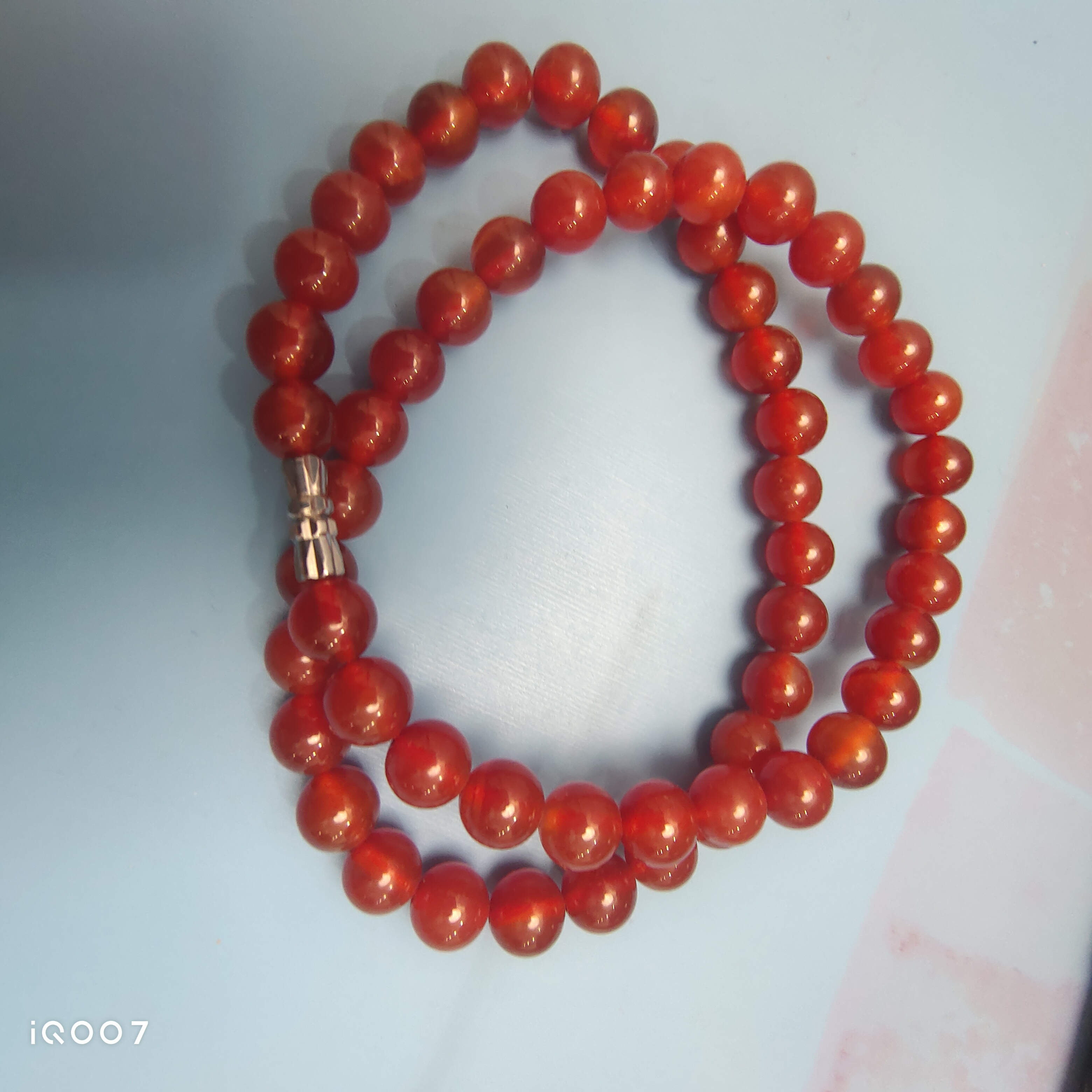 B4特色工艺 项链 56棵 0.8  高级 花梨木