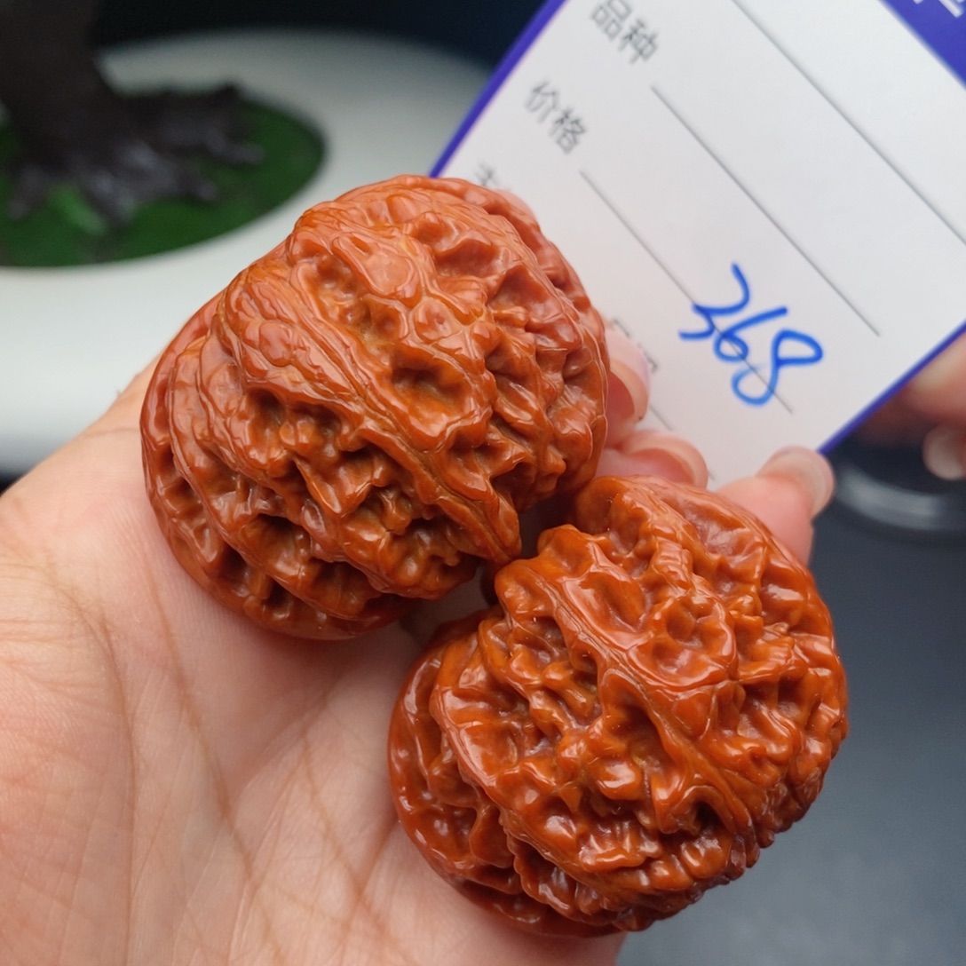 文玩核桃把件42苹果368