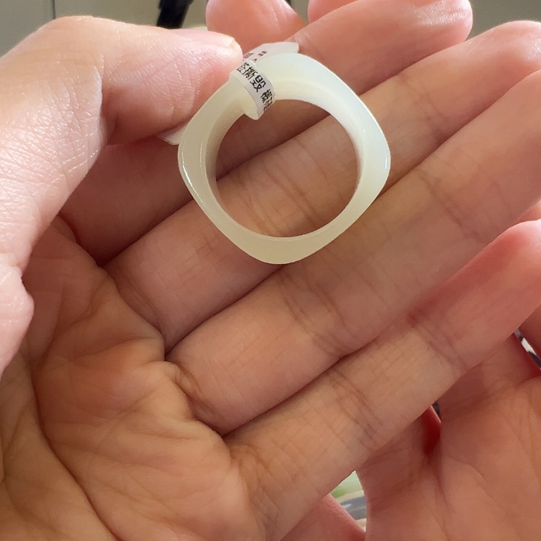 和田玉未镶嵌手镯20.5