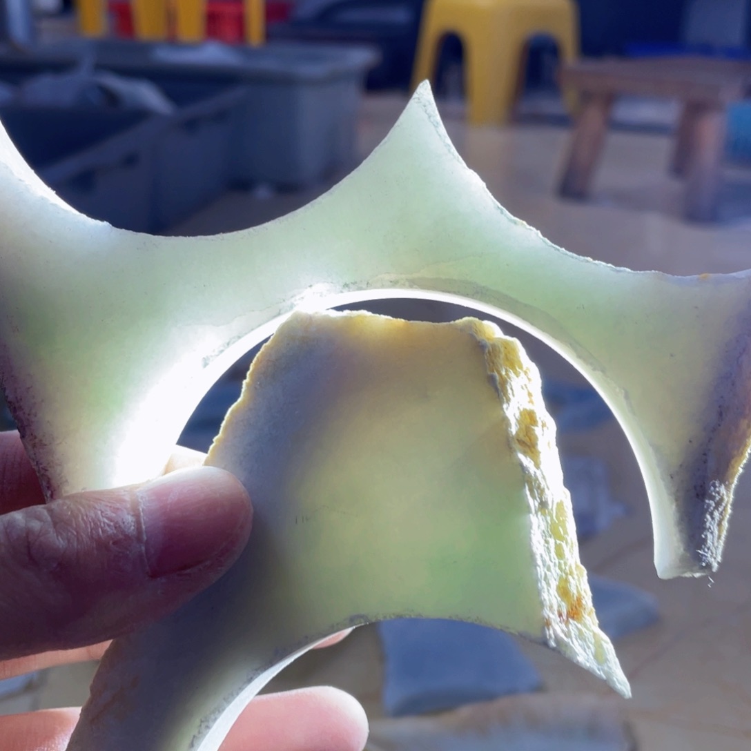 翡翠挂件未镶嵌K缅甸天然翡翠片料