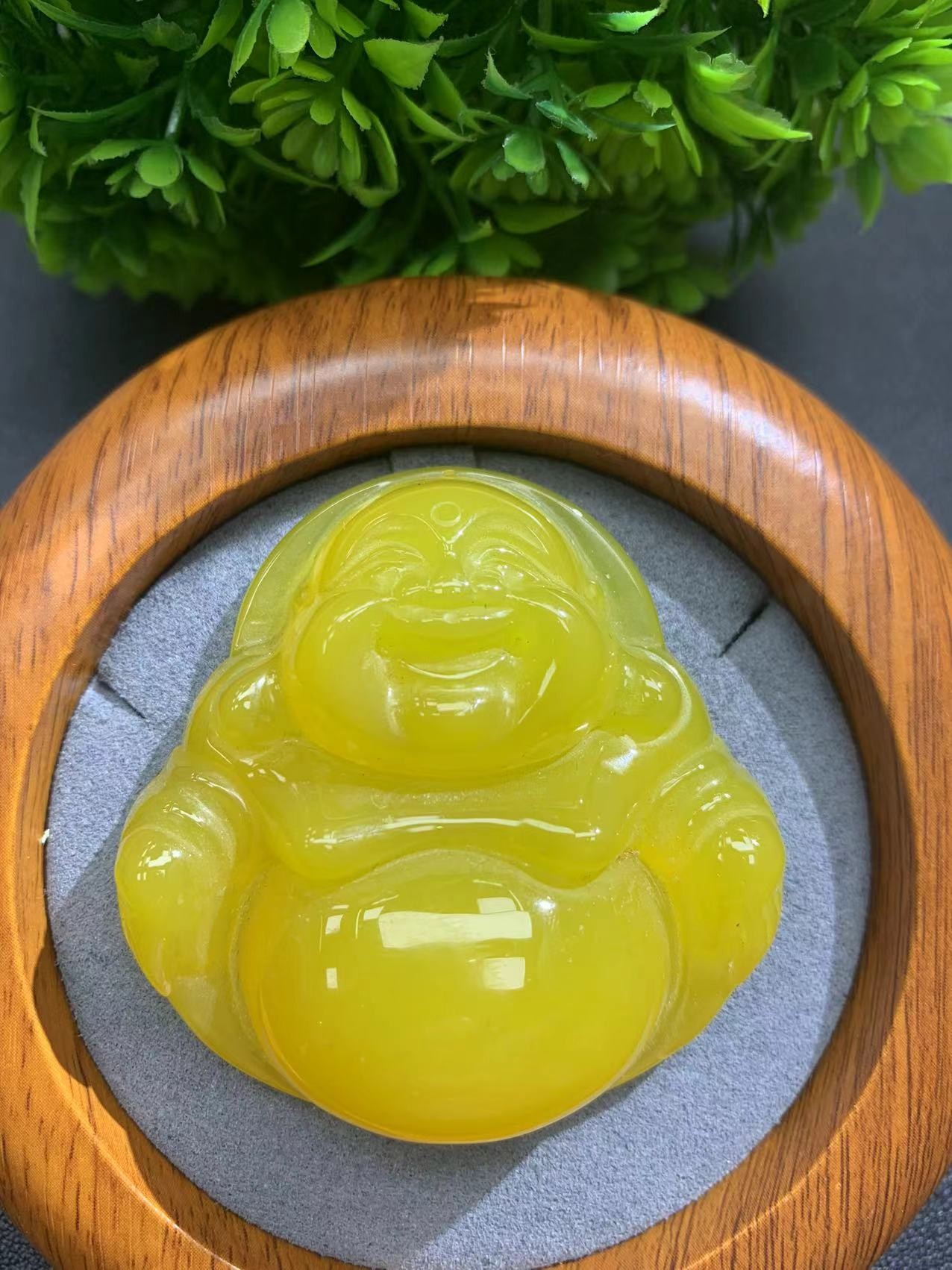 A8190天然珠宝雪域龙皇参大佛公玛瑙颈饰