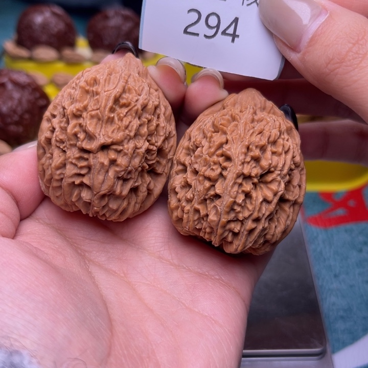 把件文玩核桃大蒜头38.294