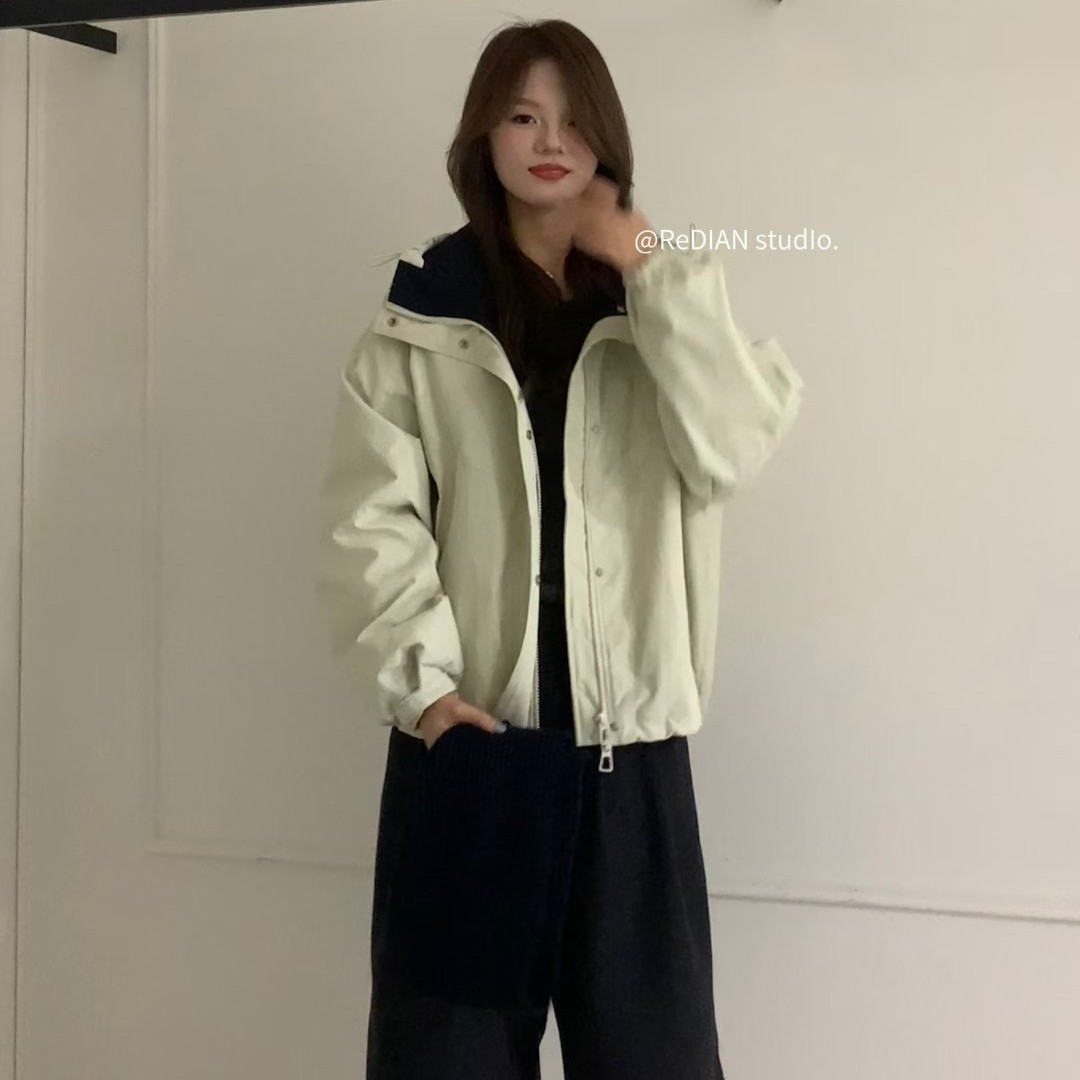 【七号童仓】女装／派克不臃肿