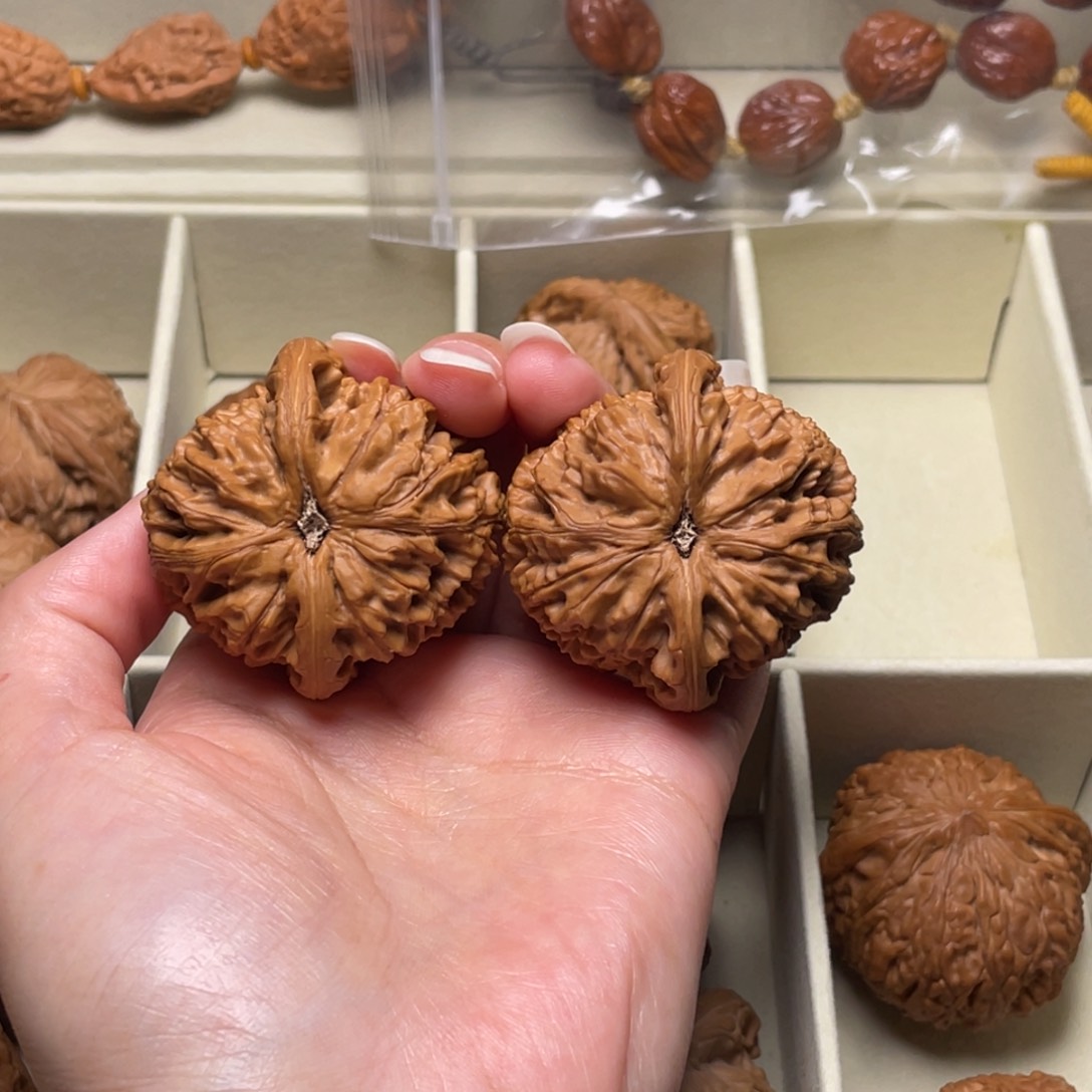 文玩核桃吊坠水龙纹43尺