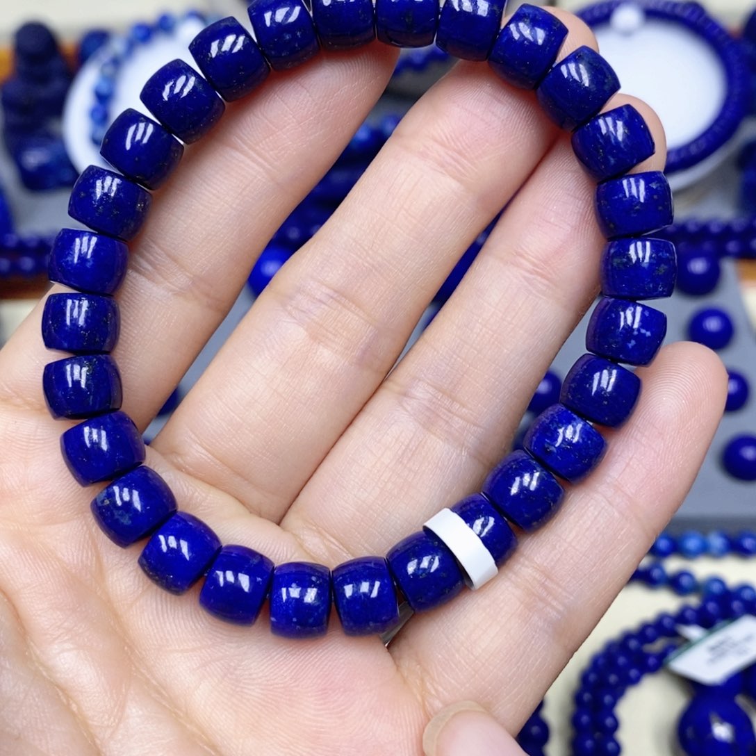 青金石未镶嵌手链