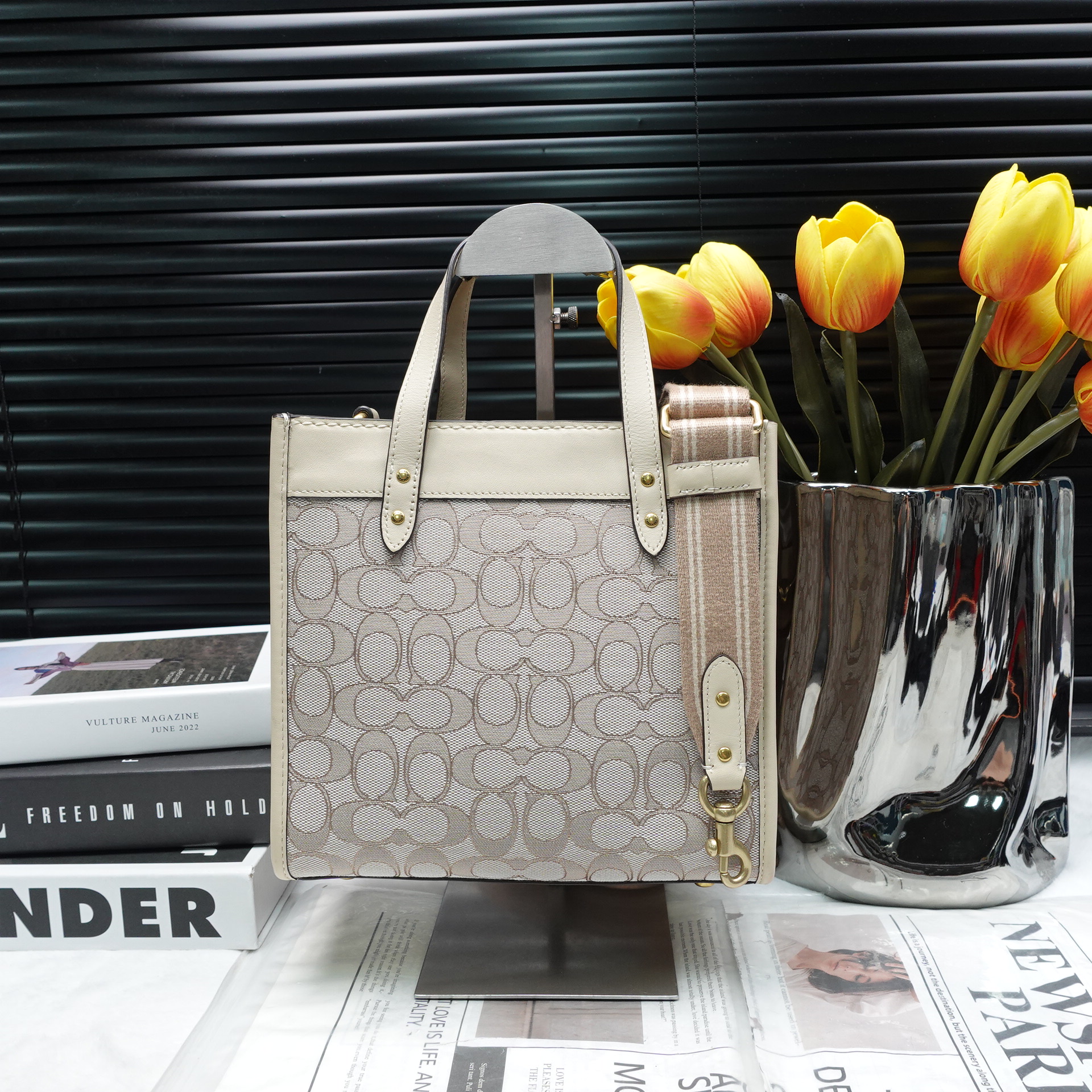 95新 COACH/蔻驰 单肩包/T10170158