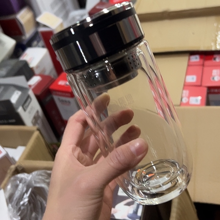 匡迪 390ml 鹅蛋杯黑 玻璃杯