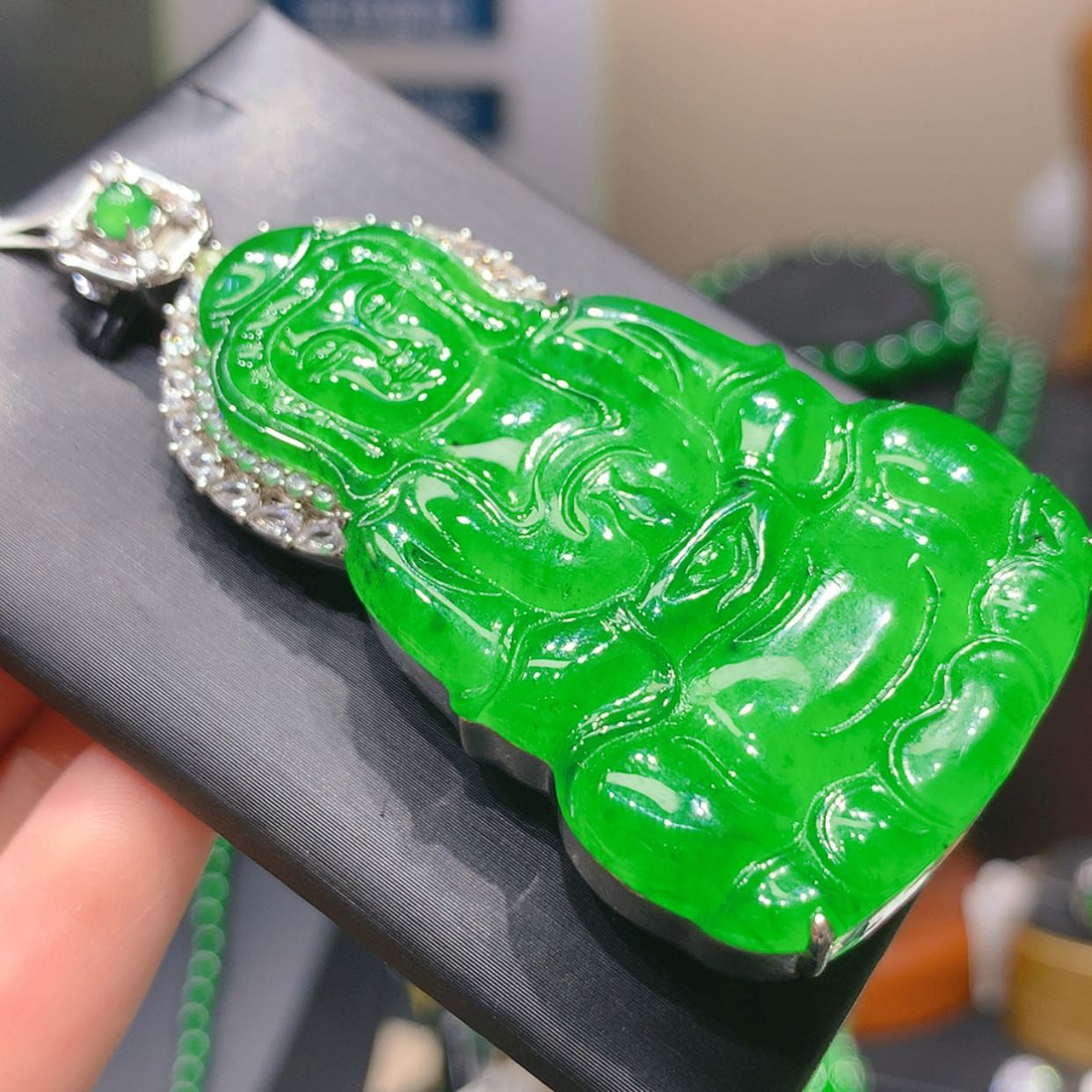 【闪购商品】颈饰未镶嵌翡翠6柒姐