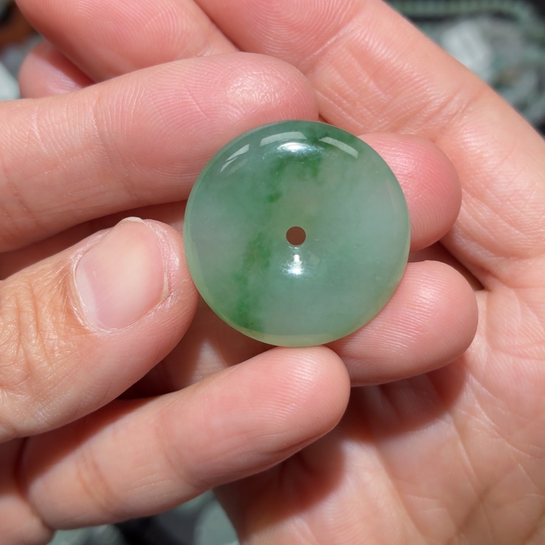 翡翠未镶嵌颈饰翡翠天然A货吊坠