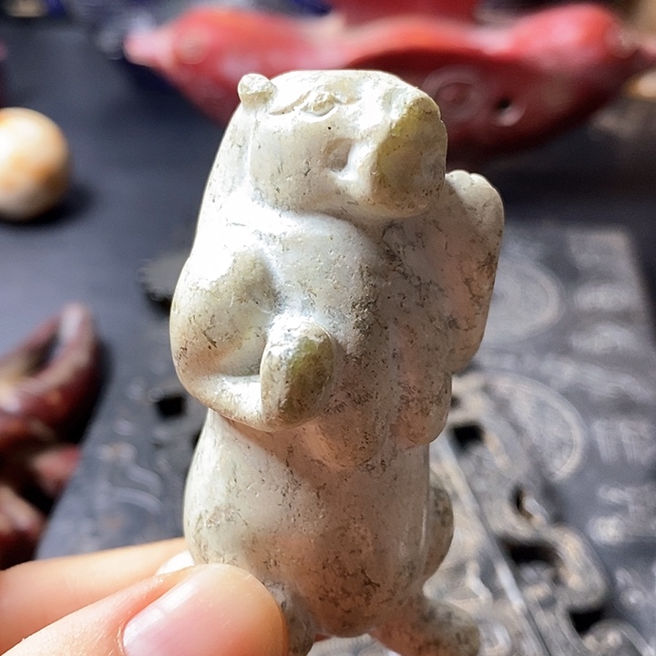 吊坠白玉菩提吊坠