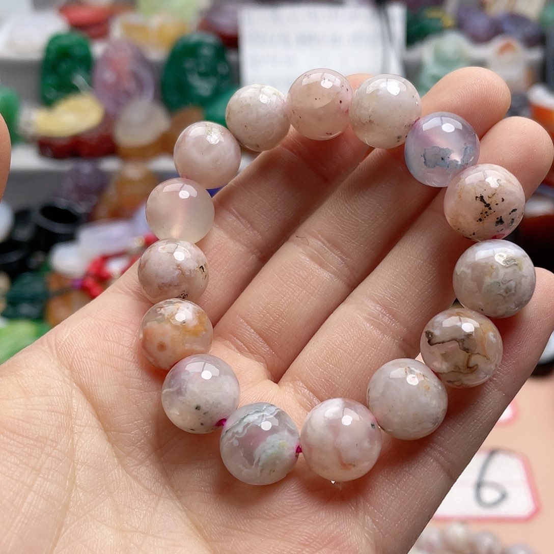 玛瑙/玉髓颈饰合金潘*