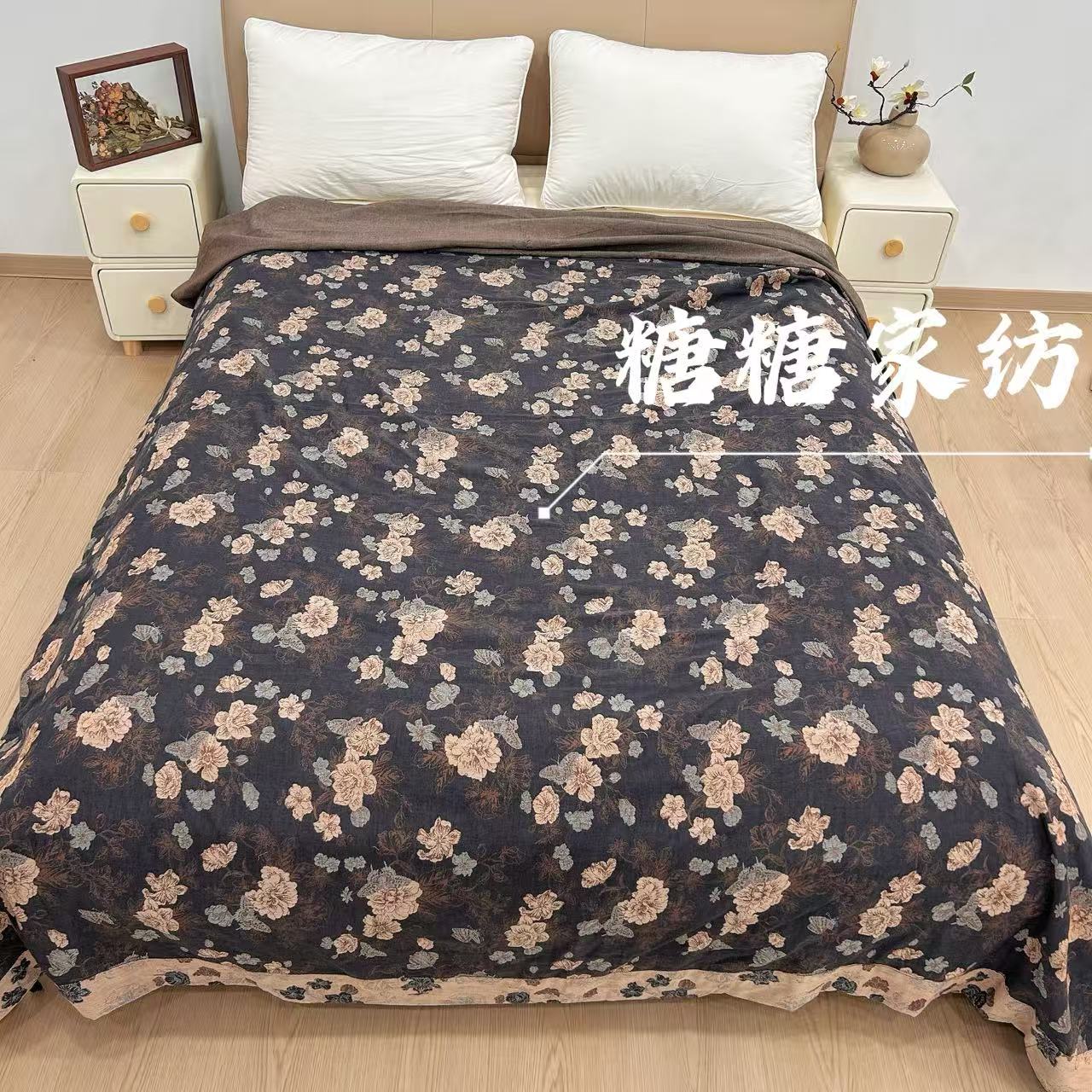 【三宅一生】外贸原单定制舒适亲肤罗布麻被套（塔姆 单双人）