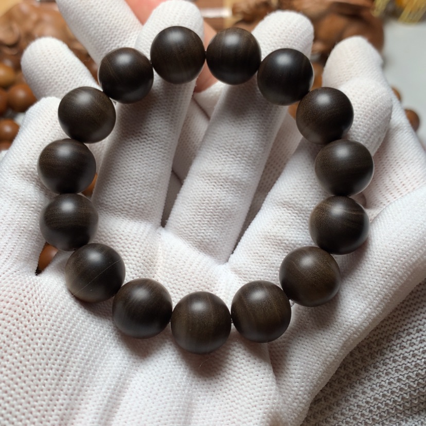 【闪购商品】檀香木手串/手链缘***～檀香手串阴沉1.5沉水