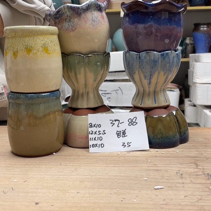 紫砂花盆多肉花盆微瑕88