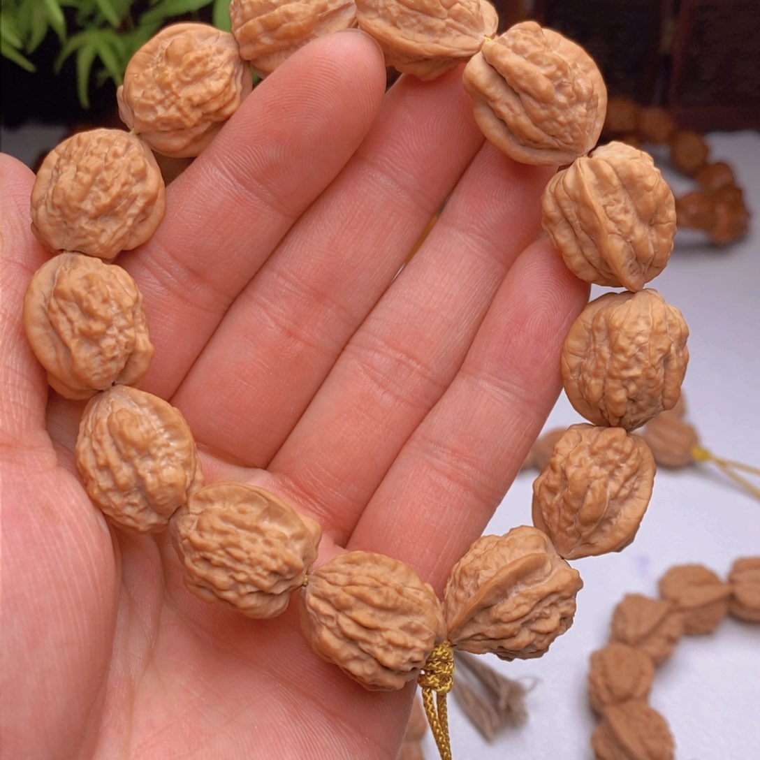 桃核手串D*1蛤蟆头尺寸19