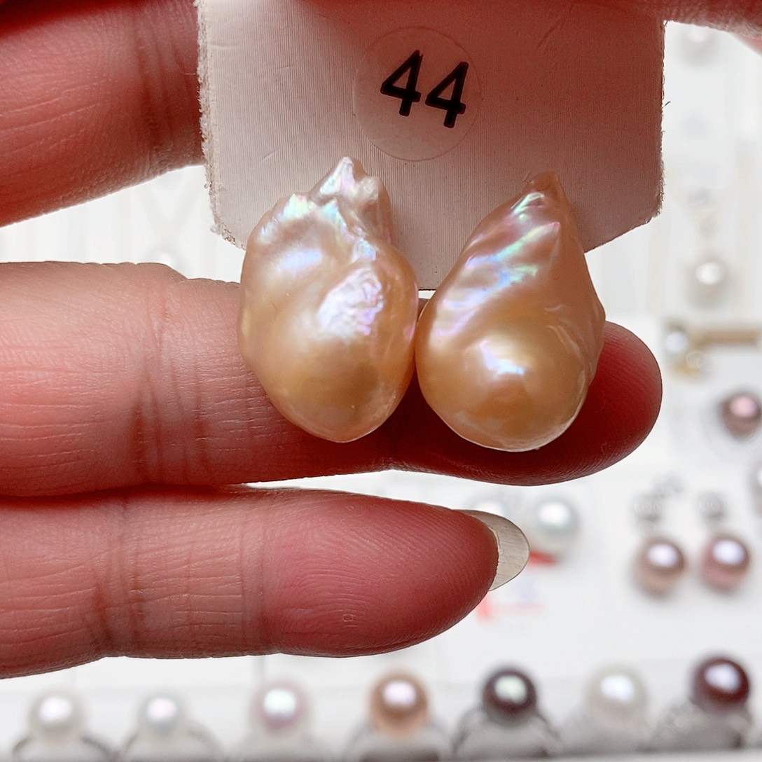 淡水珍珠颈饰银S925镶嵌015