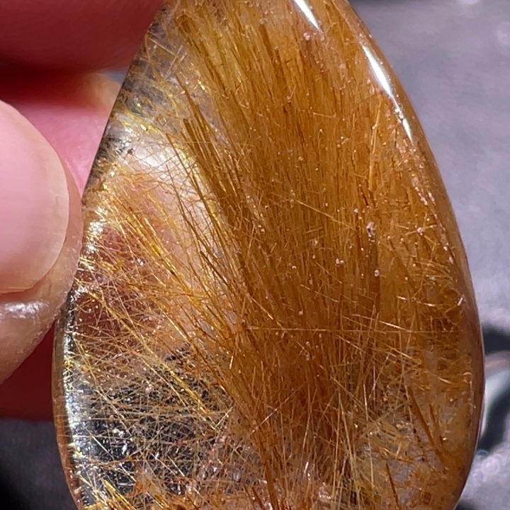 照***4未镶嵌发晶颈饰钛