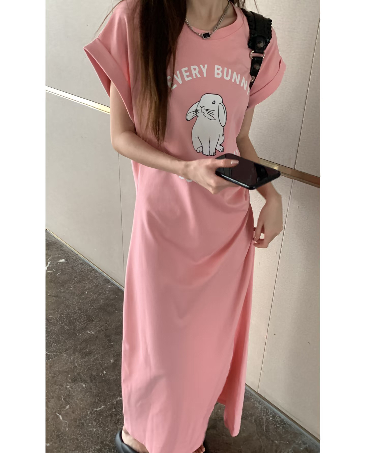 A201-A299非图片款2025夏季新款时尚宽松大码女装连衣裙显瘦长裙