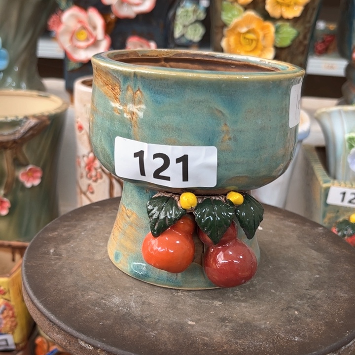 紫砂花盆粗陶材质多肉花盆