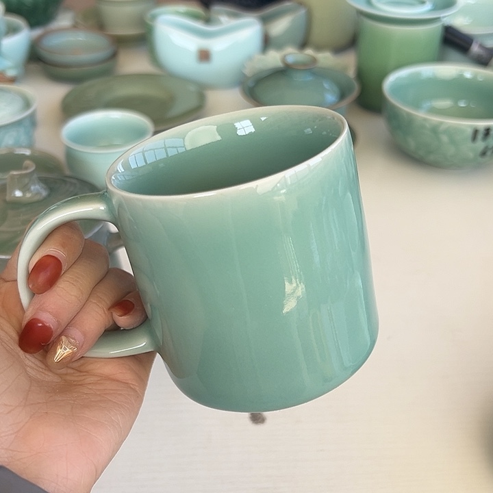 小米茶器龙泉青瓷