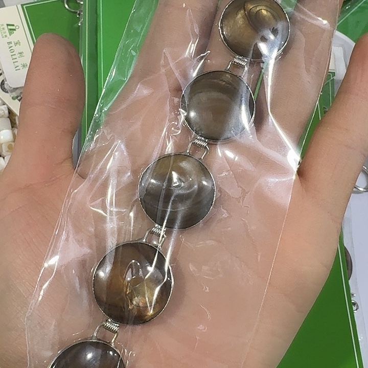 玛瑙/玉髓合金珠宝半成品8号打包