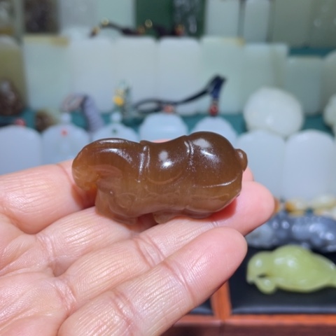 和田玉挂件未镶嵌